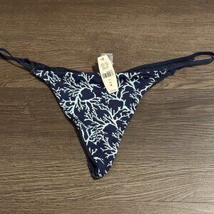 Vintage Patterned Lace G String